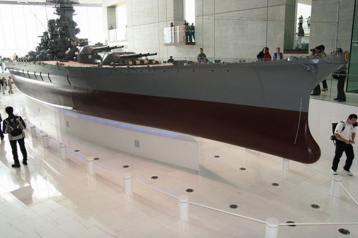 Японский военный корабль "Yamato" (51 Фото)