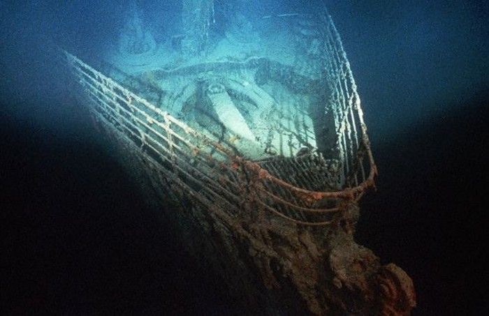 Титаник: тогда и сейчас (9 Фото)