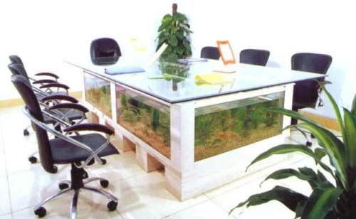 Столы-аквариумы (6 Фото)