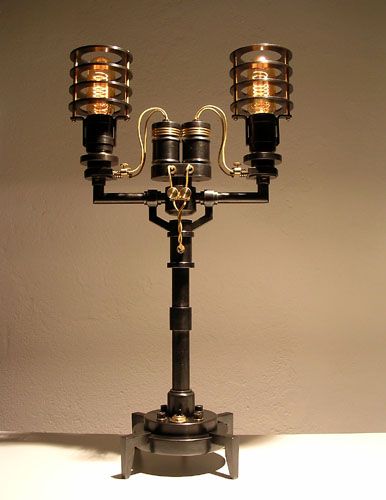Лампы в стиле Steampunk (7 Фото)