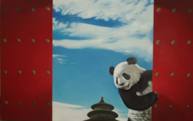 Рисованные панды (11 Фото)