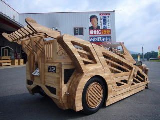 Деревянный спорткар (15 Фото)