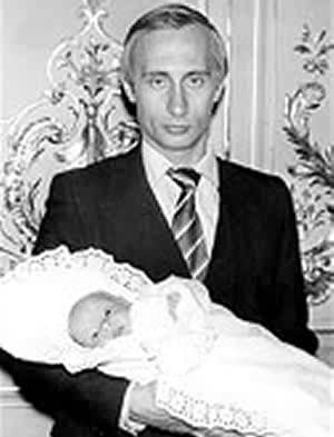 Молодые Путин и Буш (6 Фото)