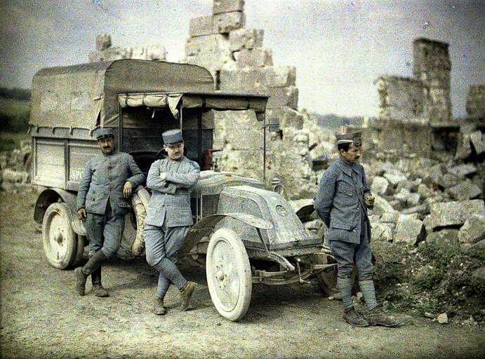 Цветные фото с Первой мировой (16 Фото)