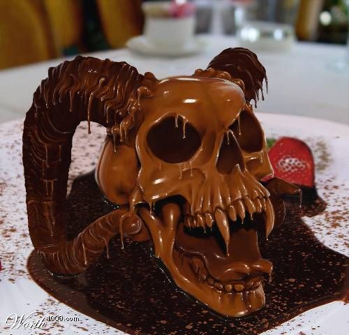  Chocolate art 