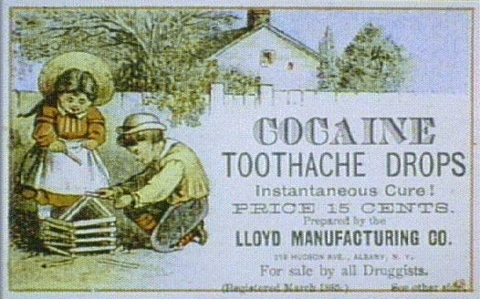 Кокаин, Героин, Амфетамины в товарах начала 20го века (22 Фото)