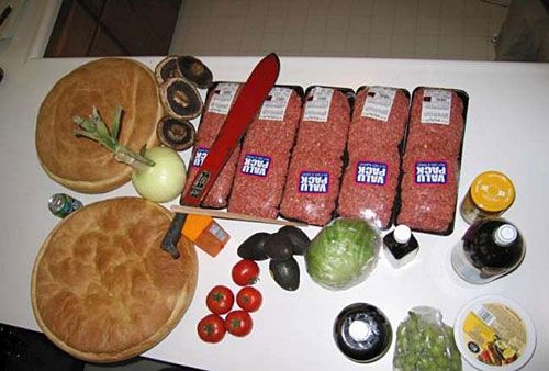Как сделать мегабургер (17 Фото)