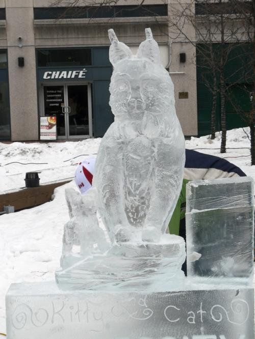 Скульптуры из льда (11 Фото)