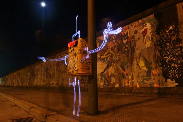 Световое граффити (16 Фото)