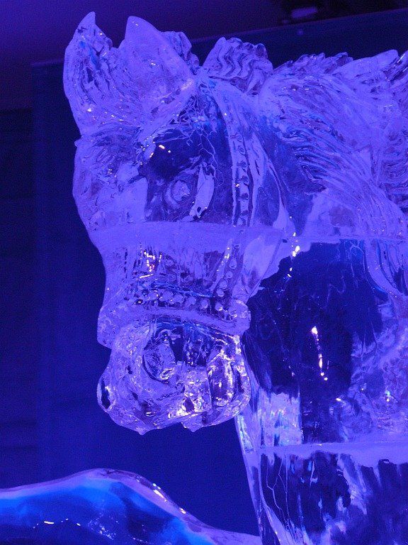 Еще одна подборка скульптур из льда (12 Фото)
