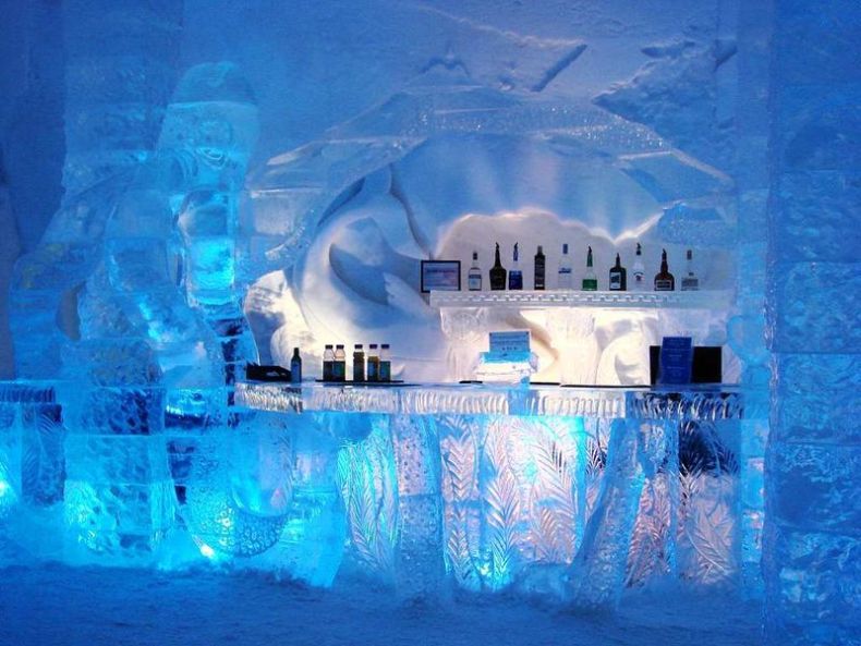 Ледяной отель (27 Фото)