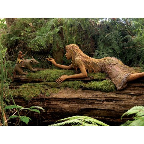 Красивые лесные статуи (11 Фото)