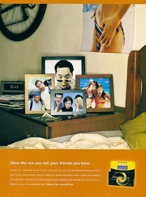 Прикольная реклама презервативов (18 Фото)