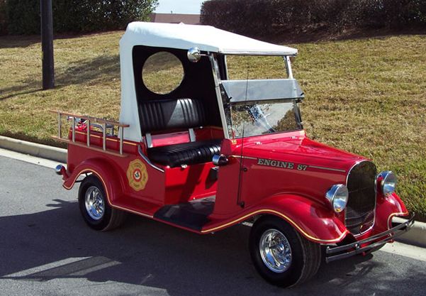 Необычные гольф-автомобили (8 Фото)