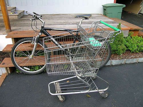 Как сделать велосипед-тележку (5 Фото)