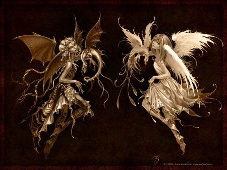 Ангелы и демоны (32 Фото)