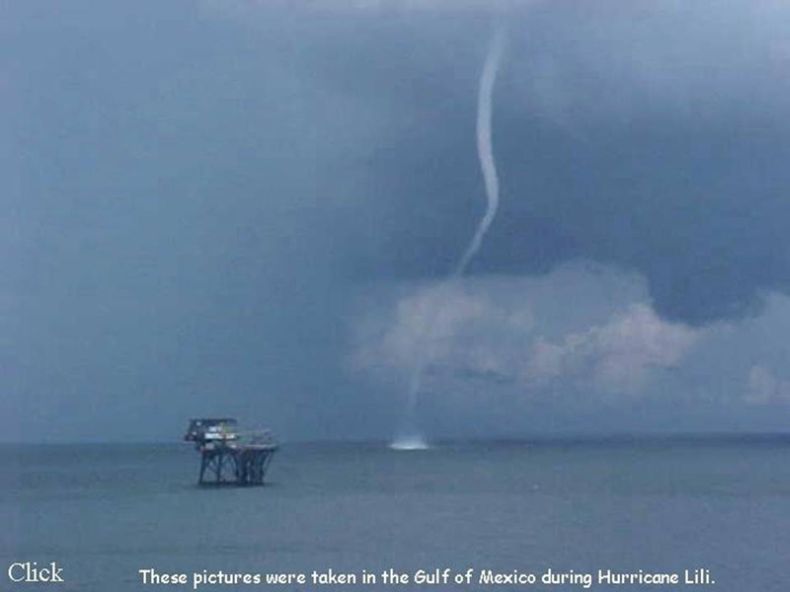 Архивное. Мощный ураган в Мексиканском заливе (8 Фото)