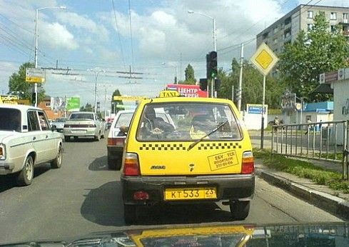 Нелегко быть таксистом (10 Фото)