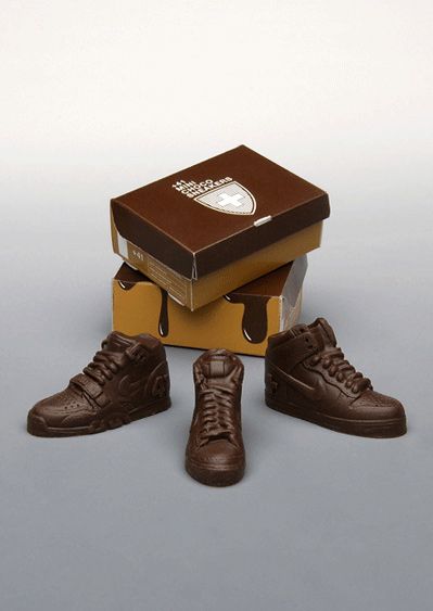 Съедобная обувь из шоколада (3 Фото)
