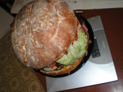 Огромный гамбургер (20 Фото)
