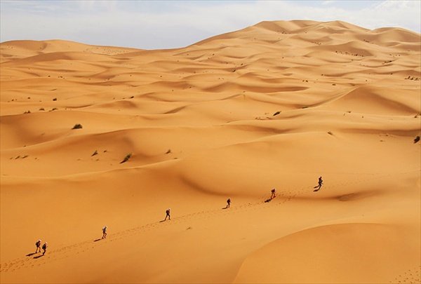Марафон в пустыне (10 Фото)
