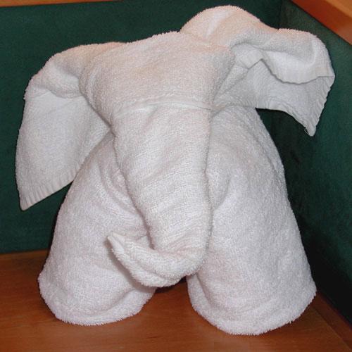 Слоник из полотенец (16 Фото)