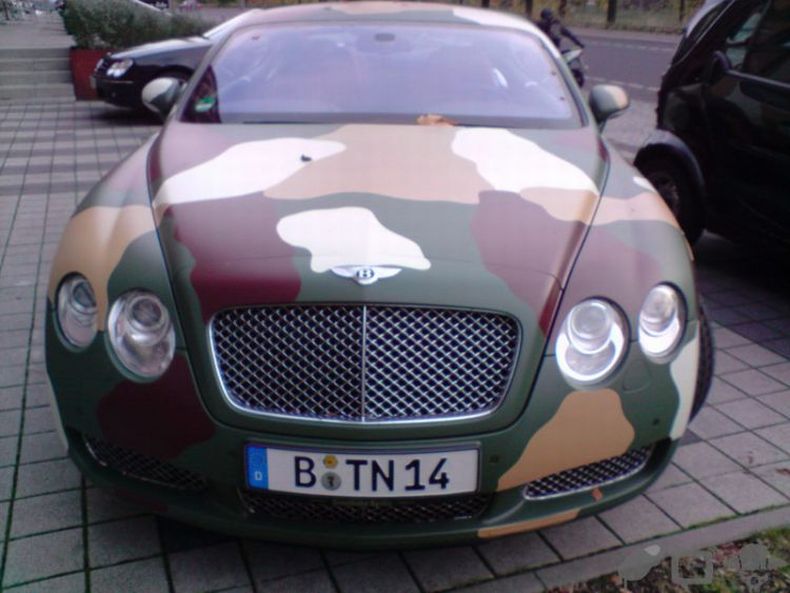 Необычный Bentley (3 Фото)