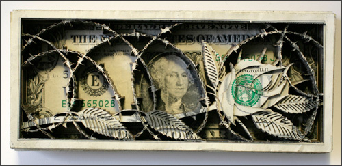 Что можно сделать из долларов (11 Фото)