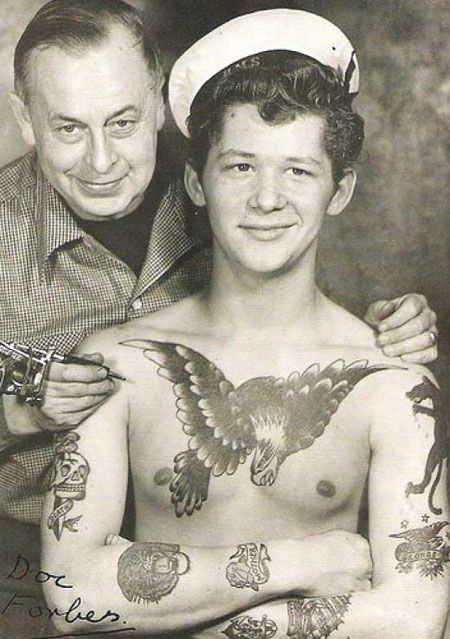 Татуировки прошлого (29 Фото)