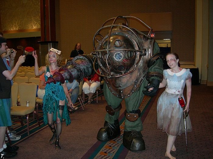 Костюм Big Daddy из игры Bioshock (53 фото)