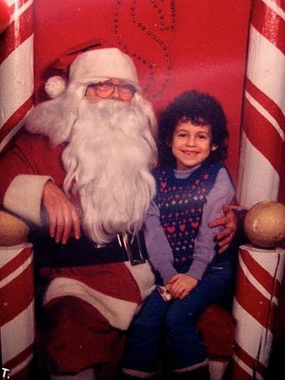 Не все дети в восторге от Санта-Клаусов (46 фото)