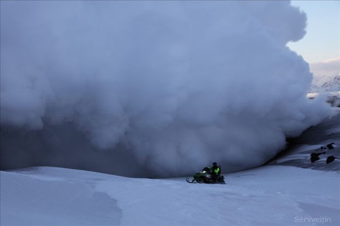 Извержение вулкана в Исландии (30 фото)