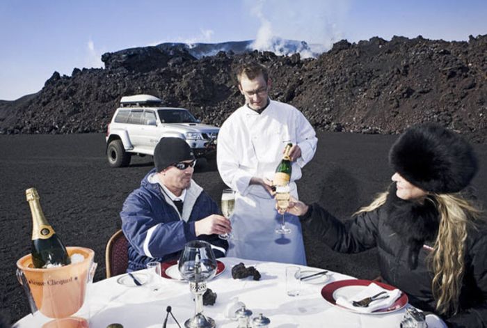 Завтрак у вулкана (10 фото)