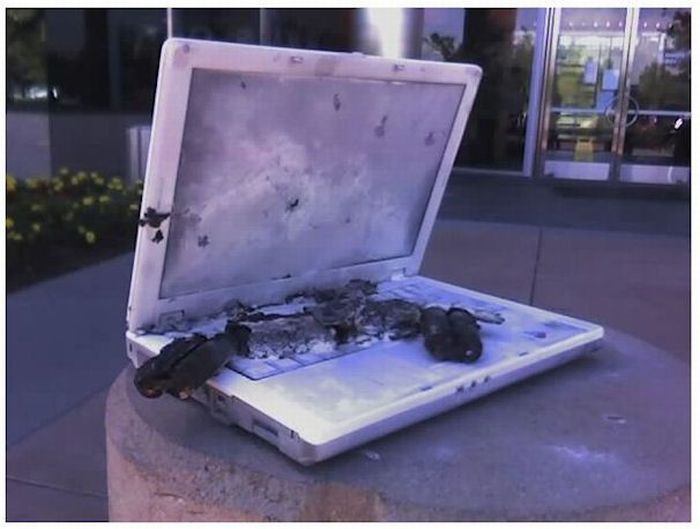Убитые ноутбуки (15 фото)