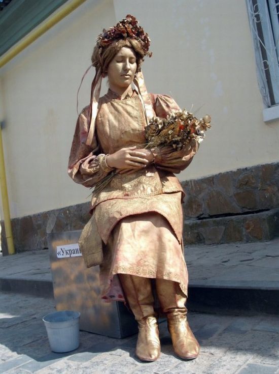 Чемпионат живых скульптур в Евпатории 2010 (57 фото)