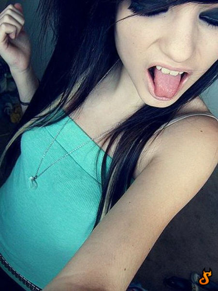 Emo Teen Girl Selfie