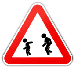 Анимированные дорожные знаки (46 фото)