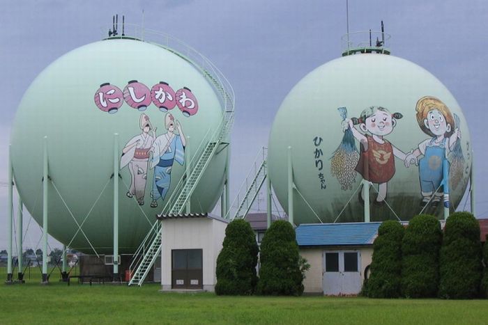 Газовые хранилища Японии (21 фото)