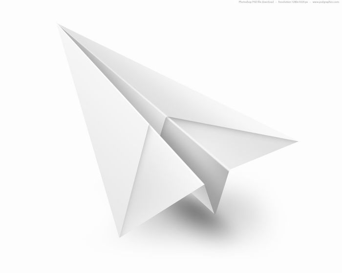 Бумажный самолетик (13 фото)