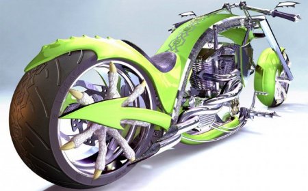 Сногсшибательные мотоциклы (42 Фото)