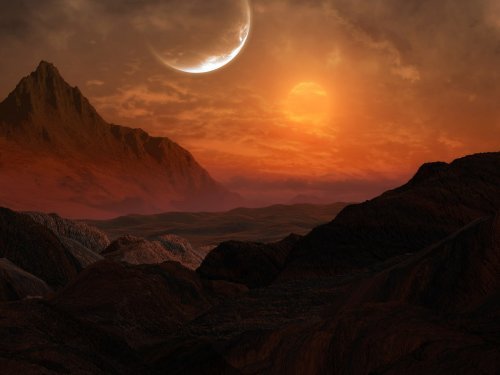Сногсшибательные инопланетные пейзажи (14 Фото)