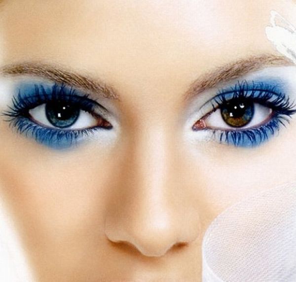 Красивые женские глаза и губки (30 Фото)