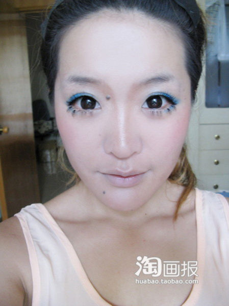 Чудеса макияжа по-китайски (31 фото)