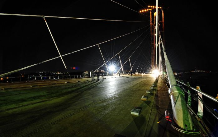 Мост «Русский» сомкнулся (32 фото + видео)