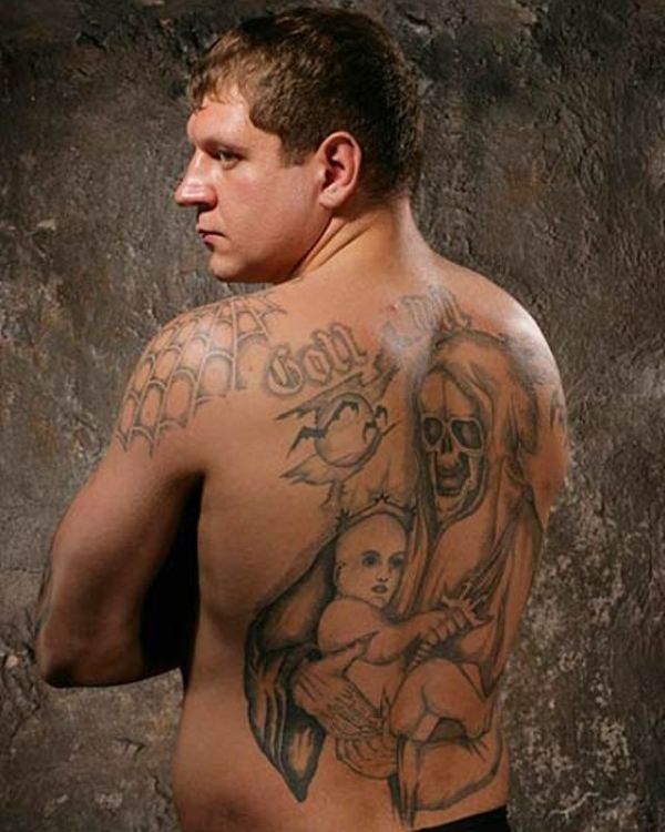 Расшифровка татуировок Александра Емельяненко (9 фото + текст)
