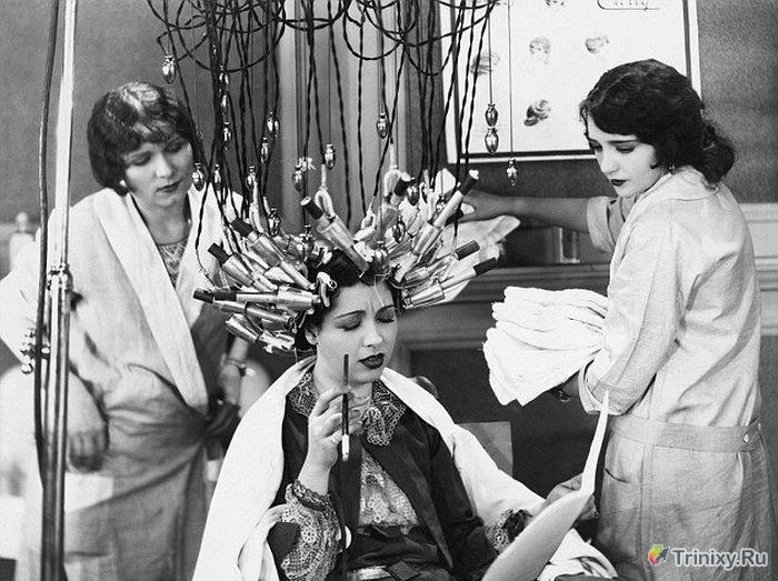 Фотоэкскурсия по косметическим салонам прошлого века (11 фото)