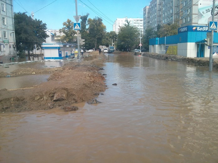 Борьба МЧС с наводнением на Амуре - фото 10