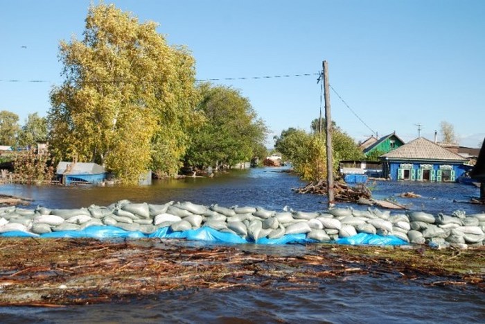 Борьба МЧС с наводнением на Амуре - фото 28