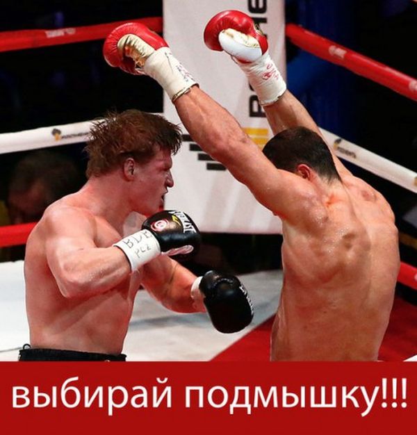 Приколы про боксерский бой "Кличко - Поветкин" (30 фото)