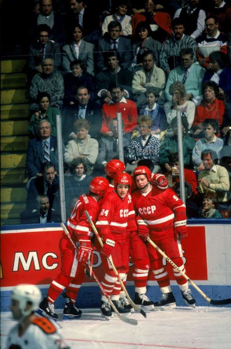 Хоккей во времена Советского Союза (62 фото)